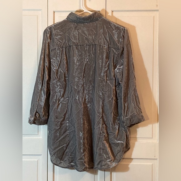 Coldwater Creek velour tunic - Picture 2 of 3